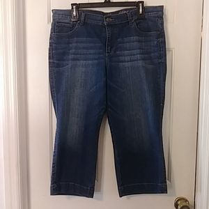 New York & Company Wide Leg Crop Pants